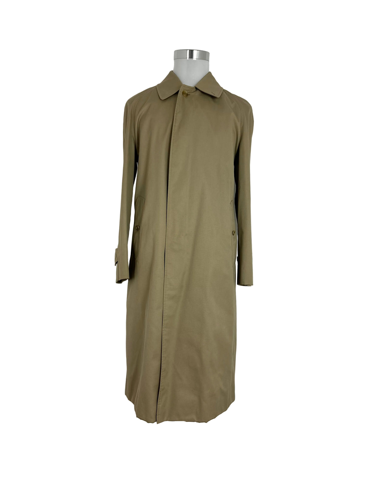 Vintage Burberry Car Coat Beige Size 48 M