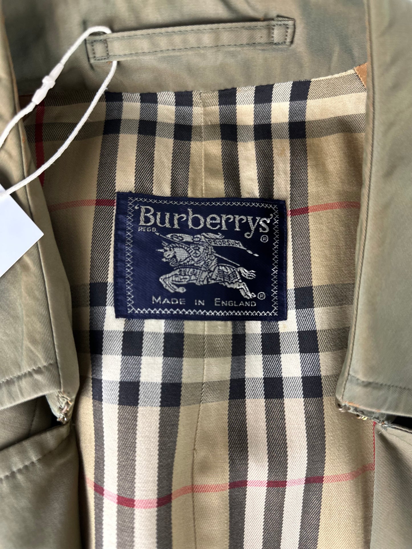 Vintage Burberry Trench Coat Size 46 S