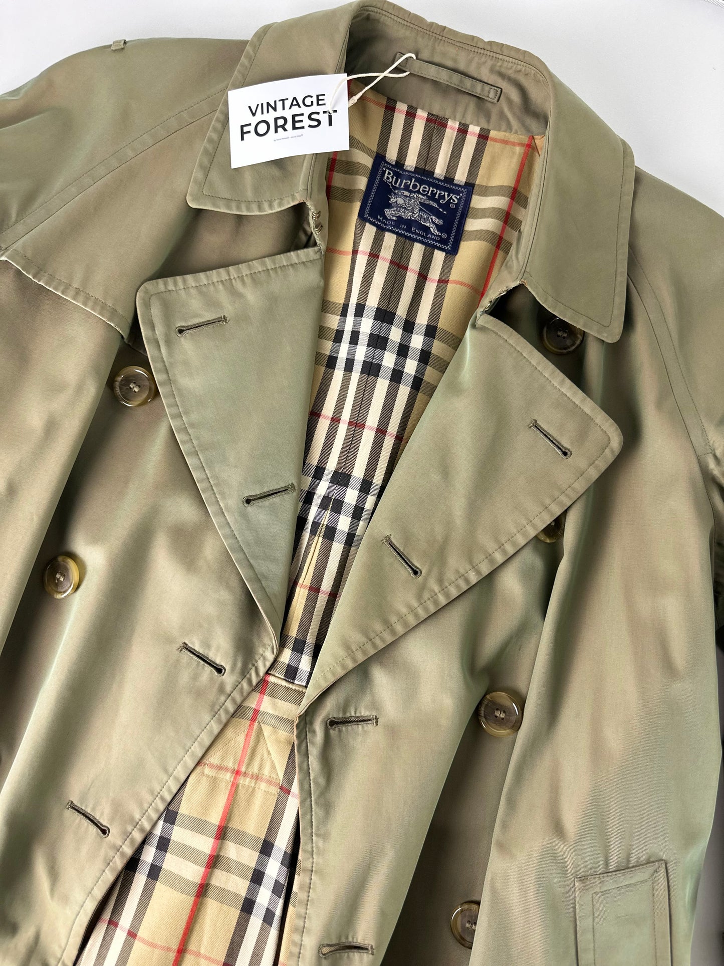 Vintage Burberry Trench Coat Size 50 L