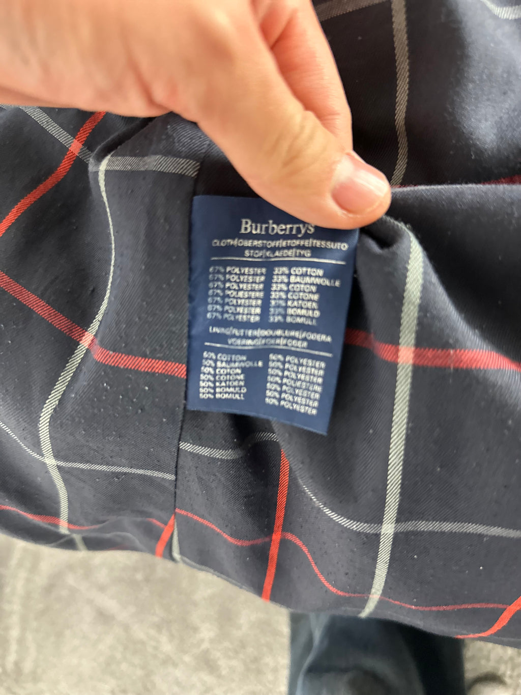 Burberrys Trenchcoat (12/M)