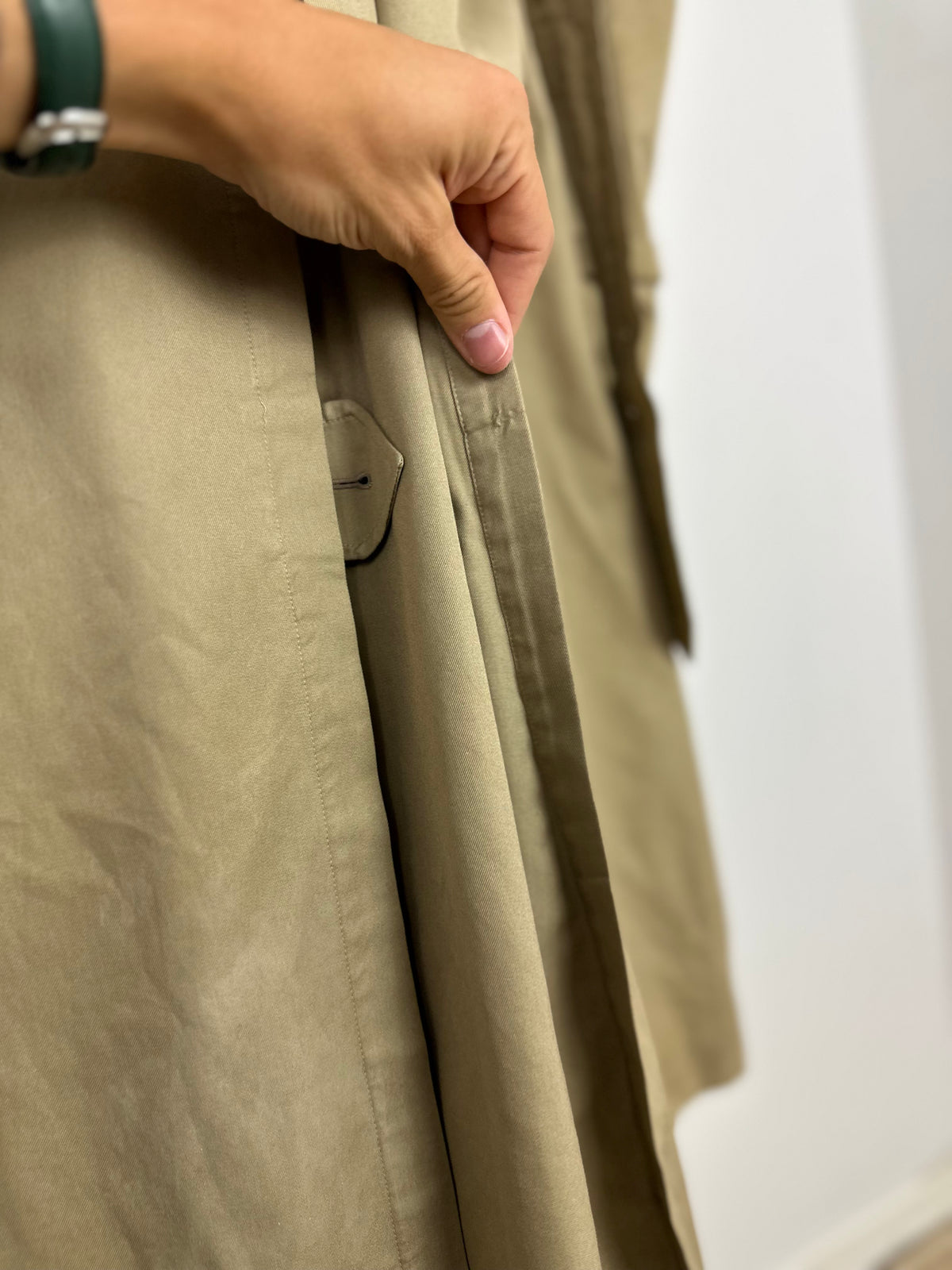 Vintage Burberry Trench Coat Beige Size 50 L