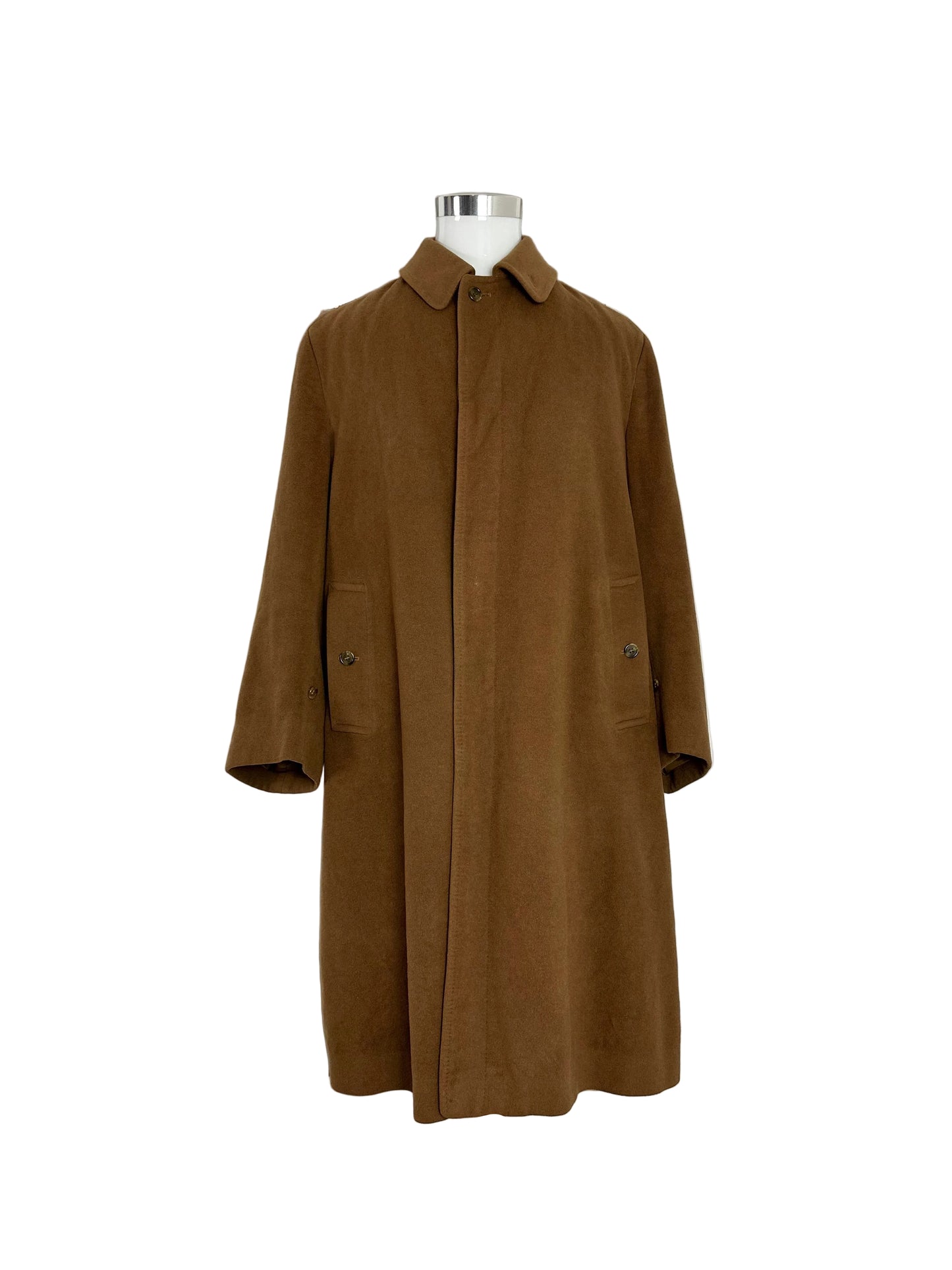 Vintage Burberry Camel Coat Size 52 L