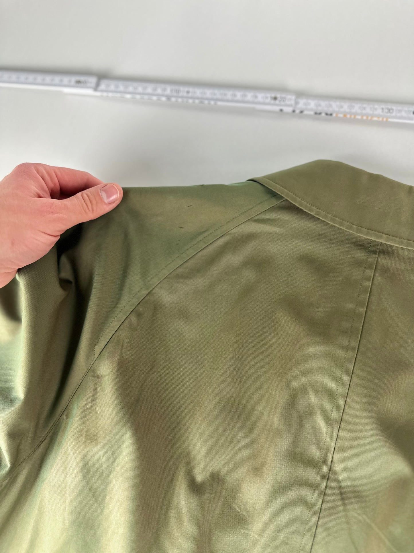 Vintage Burberry Car Coat Khaki Size 48 M
