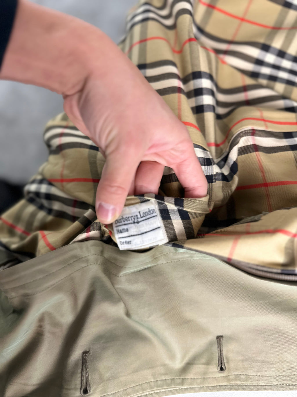 Burberrys Carcoat (46/S) including Inlet