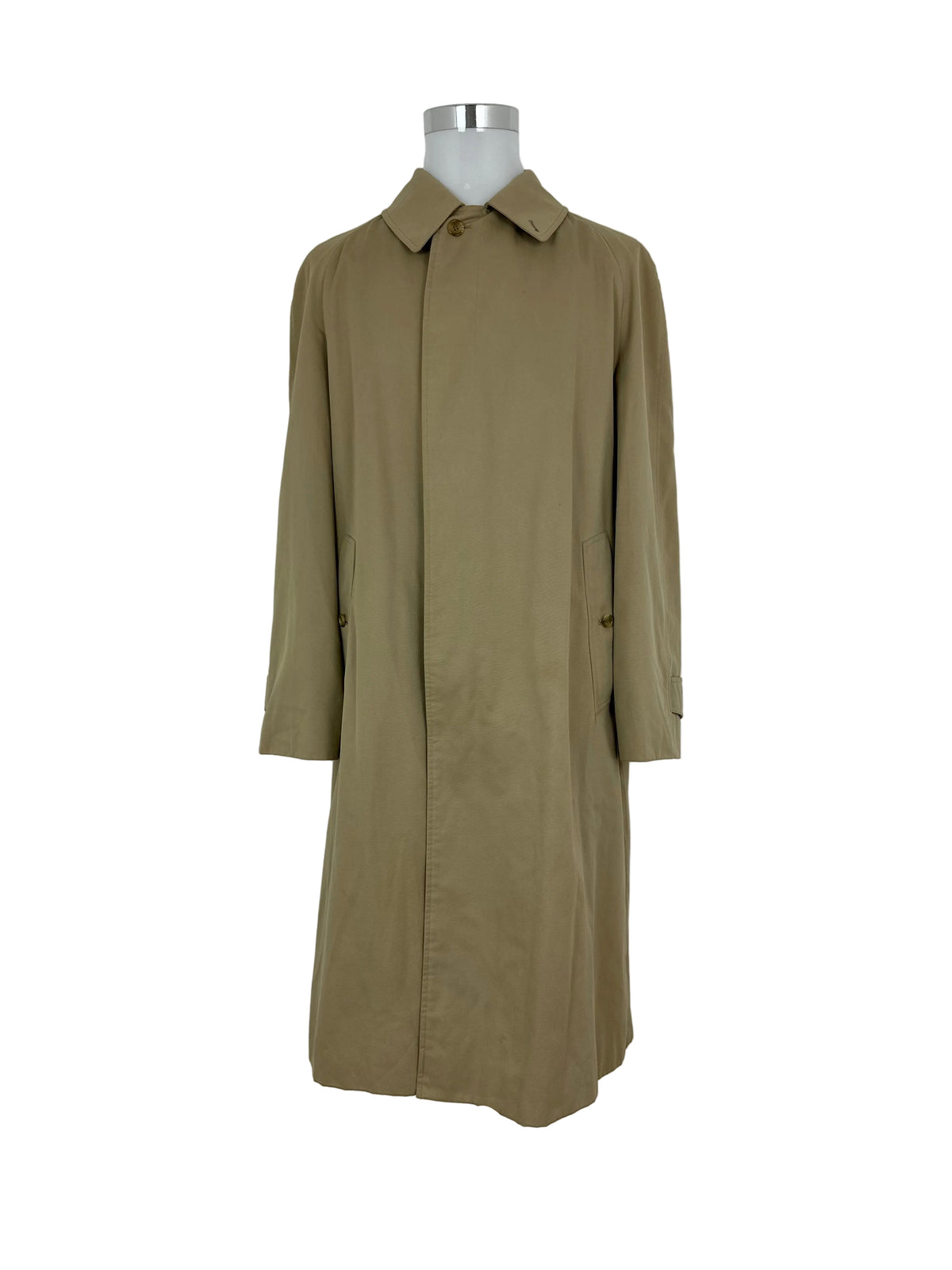 Vintage Burberry Car Coat Beige Size 54 XL