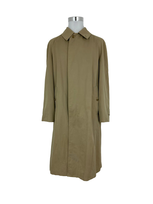 Vintage Burberry Car Coat Beige Size 54 XL