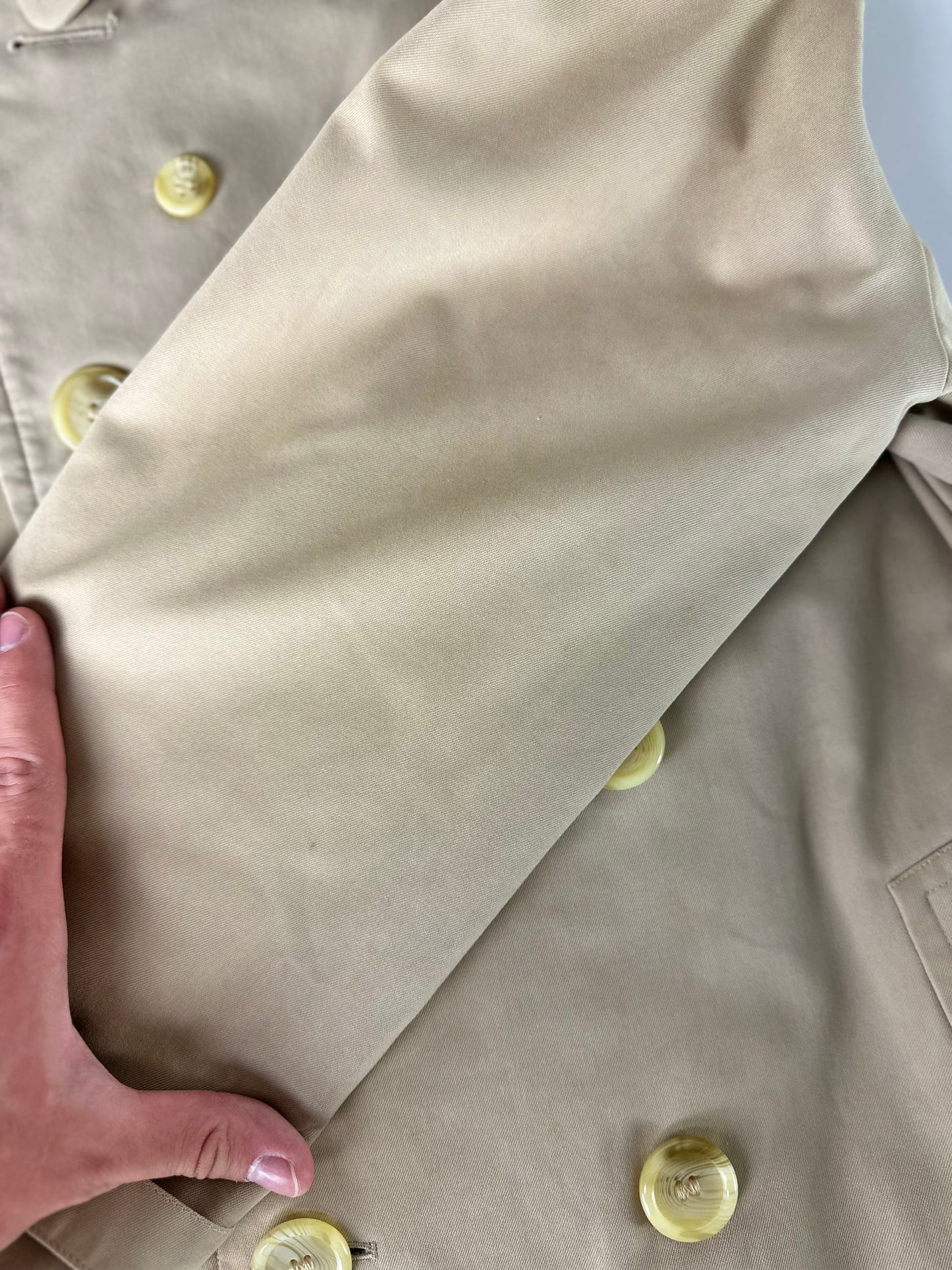 Vintage Burberry Trench Coat Size 44 XS