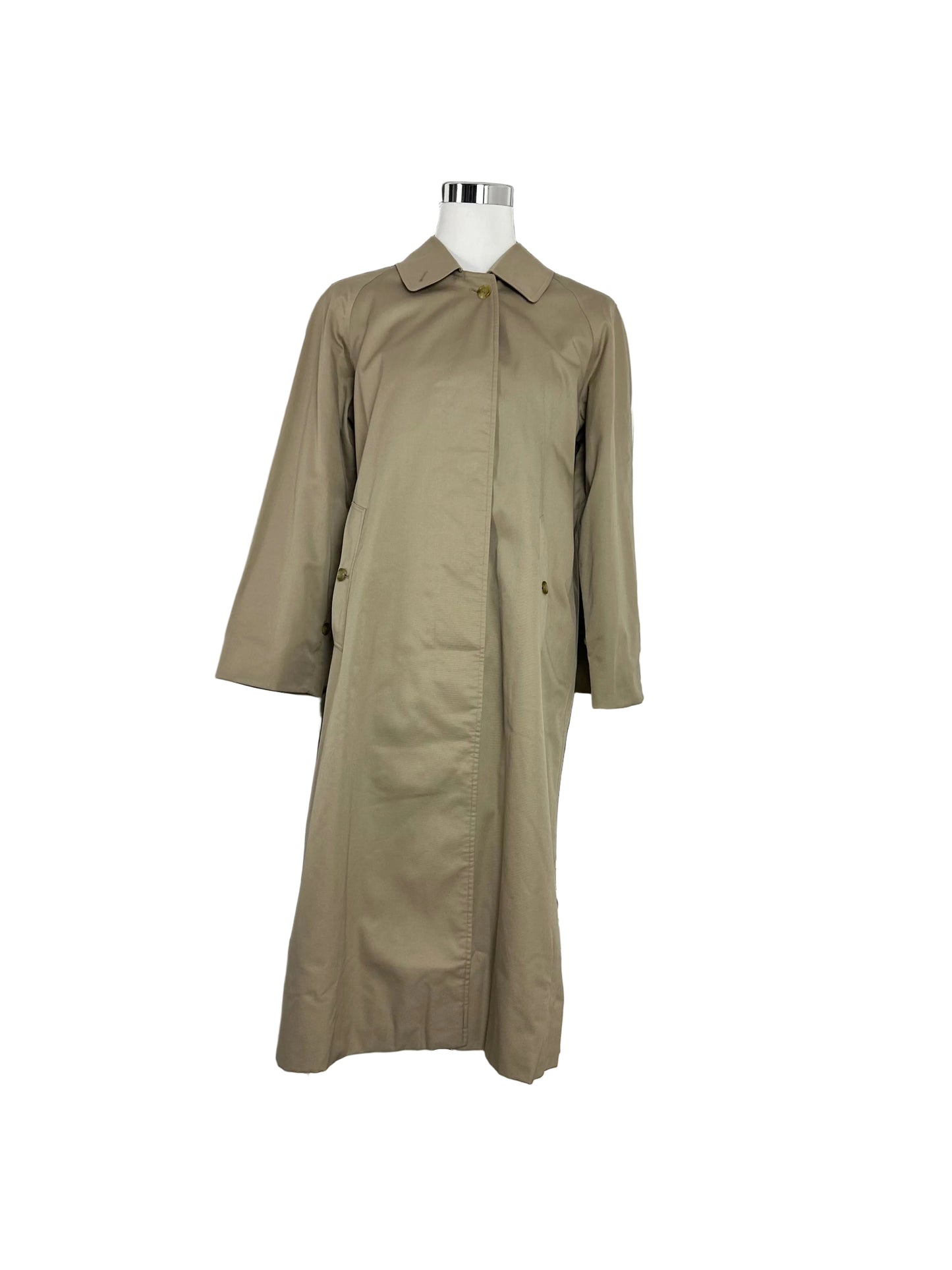 Vintage Burberry Car Coat Size 10 S