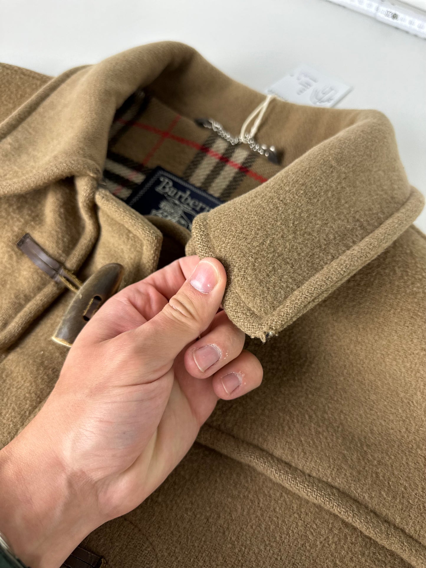 Vintage Burberry Duffle Coat Size 56 XL