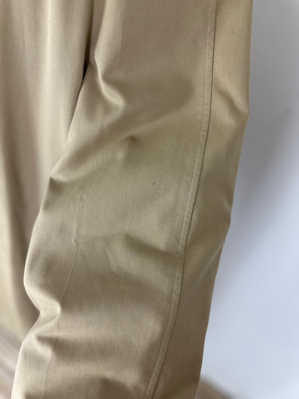 Vintage Burberry Car Coat Beige Size 54 XL