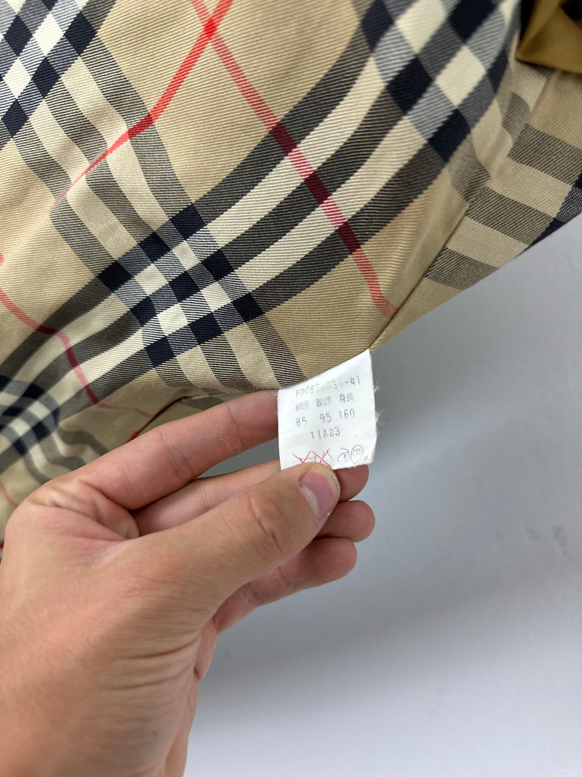 Vintage Burberry Trench Coat Oliv Size 10 S