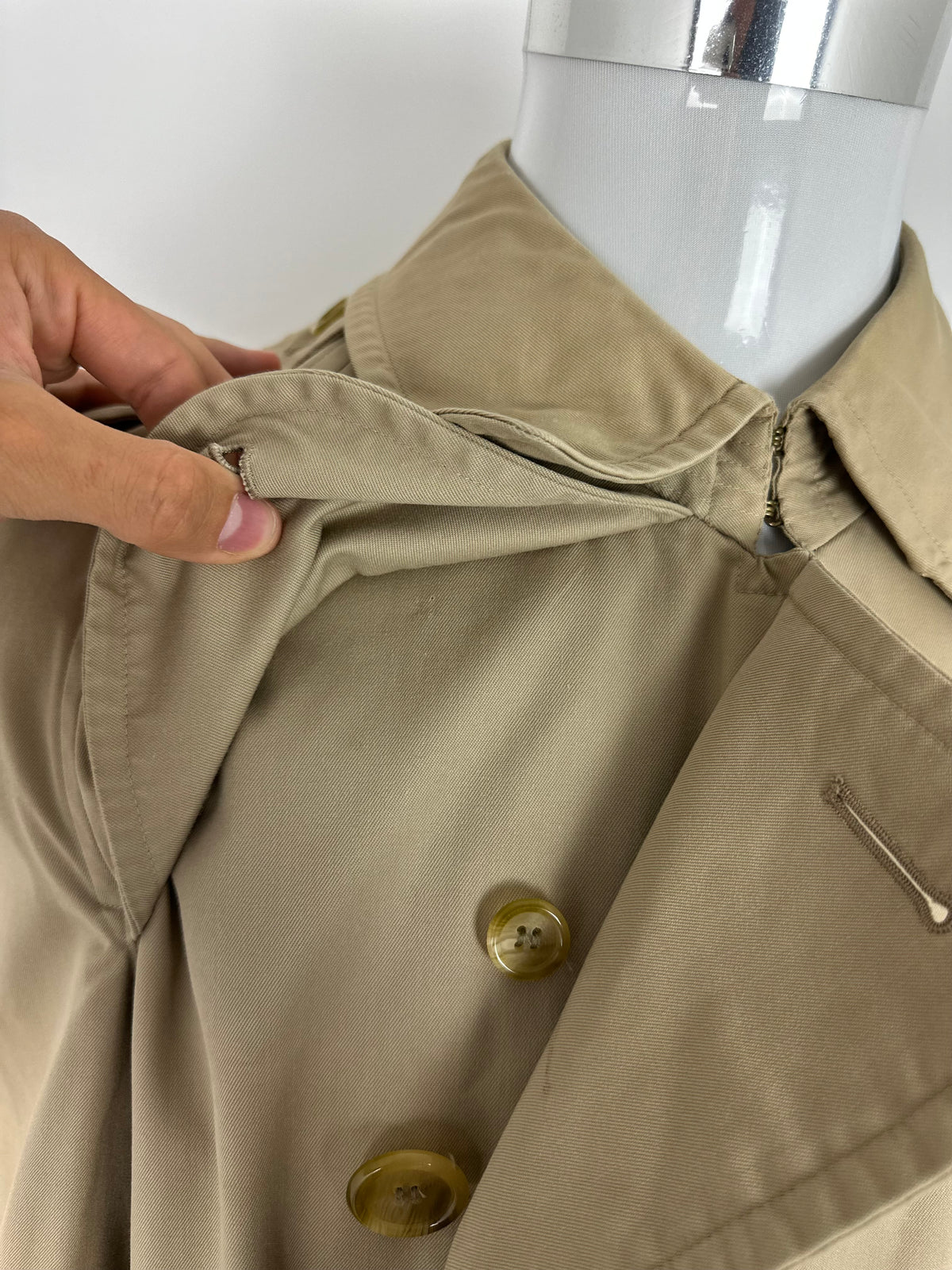 Vintage Burberry Trench Coat Beige Size 48 M