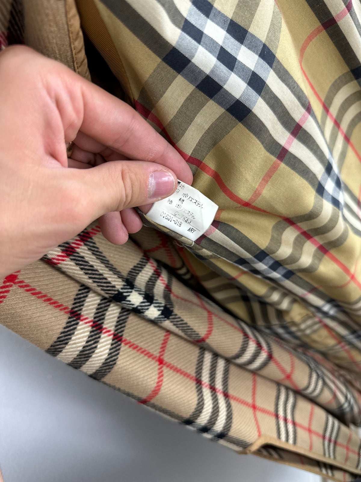 Vintage Burberry Trench Coat Oliv Size 50 L With Lining