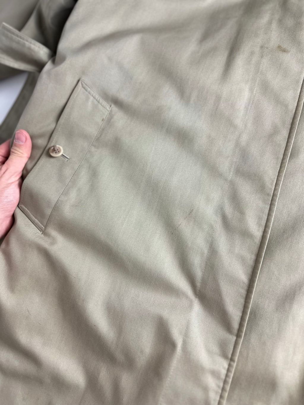 Burberrys Trenchcoat (12/M) including Inlet