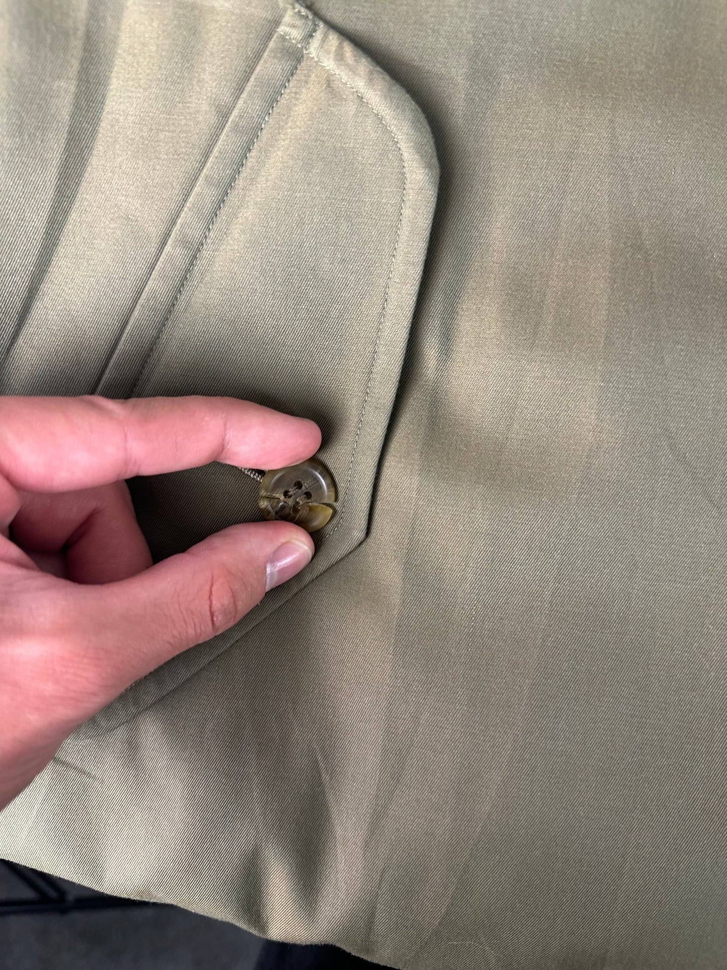 Vintage Burberry Trench Coat Size 8 XS