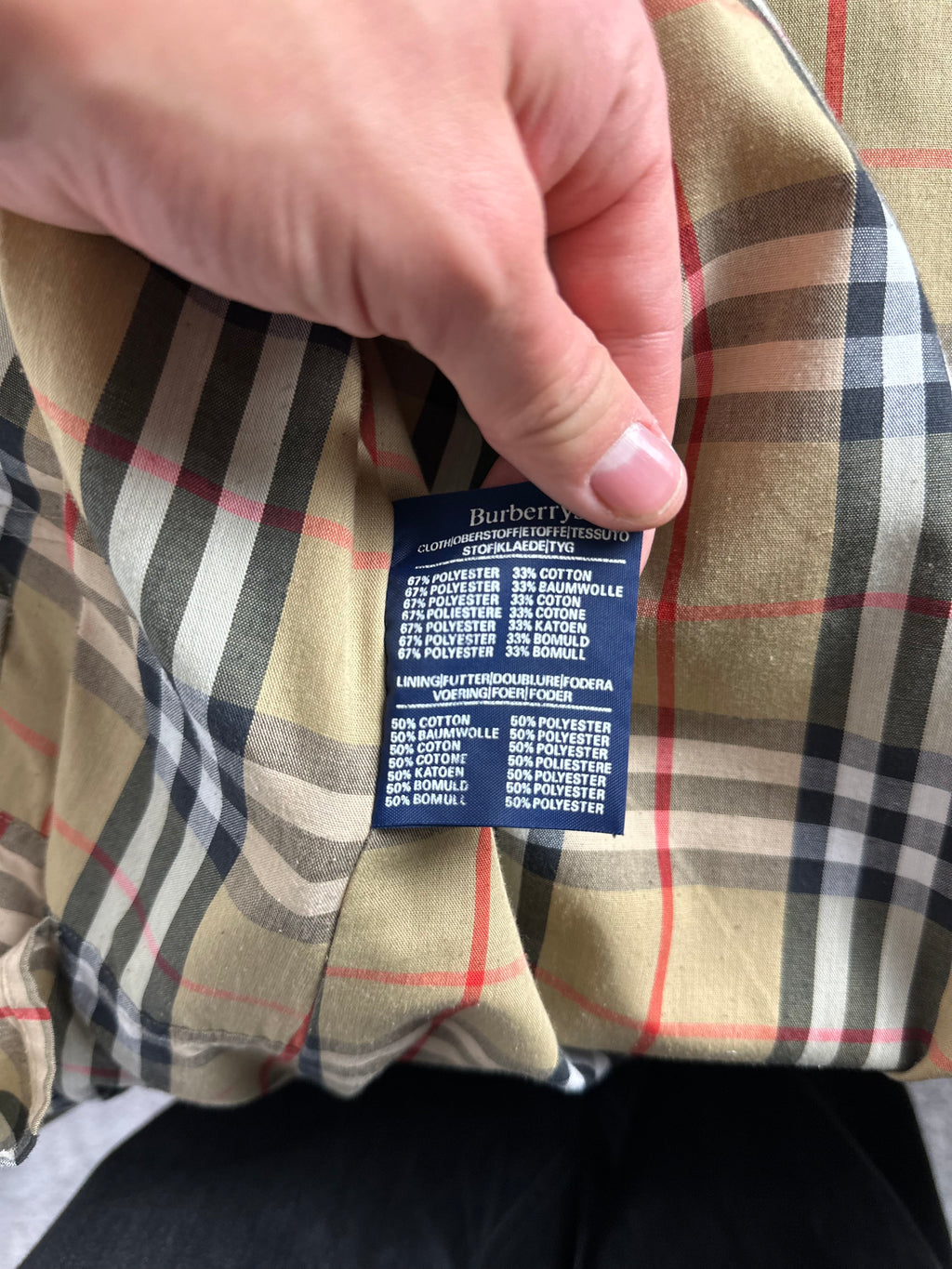 Burberrys Trenchcoat (18/XXL)