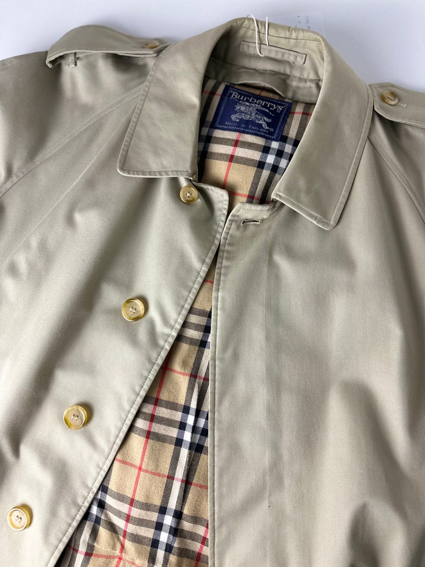 Vintage Burberry Trench Coat Beige 50 L
