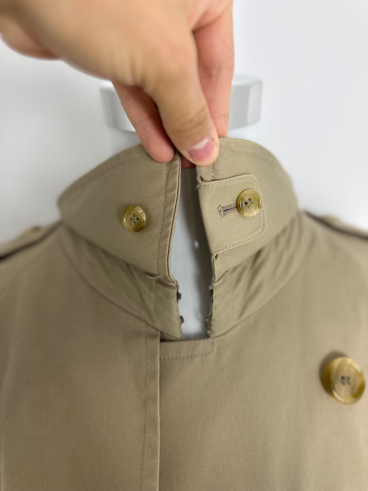 Vintage Burberry Trench Coat Beige Size 54 XL