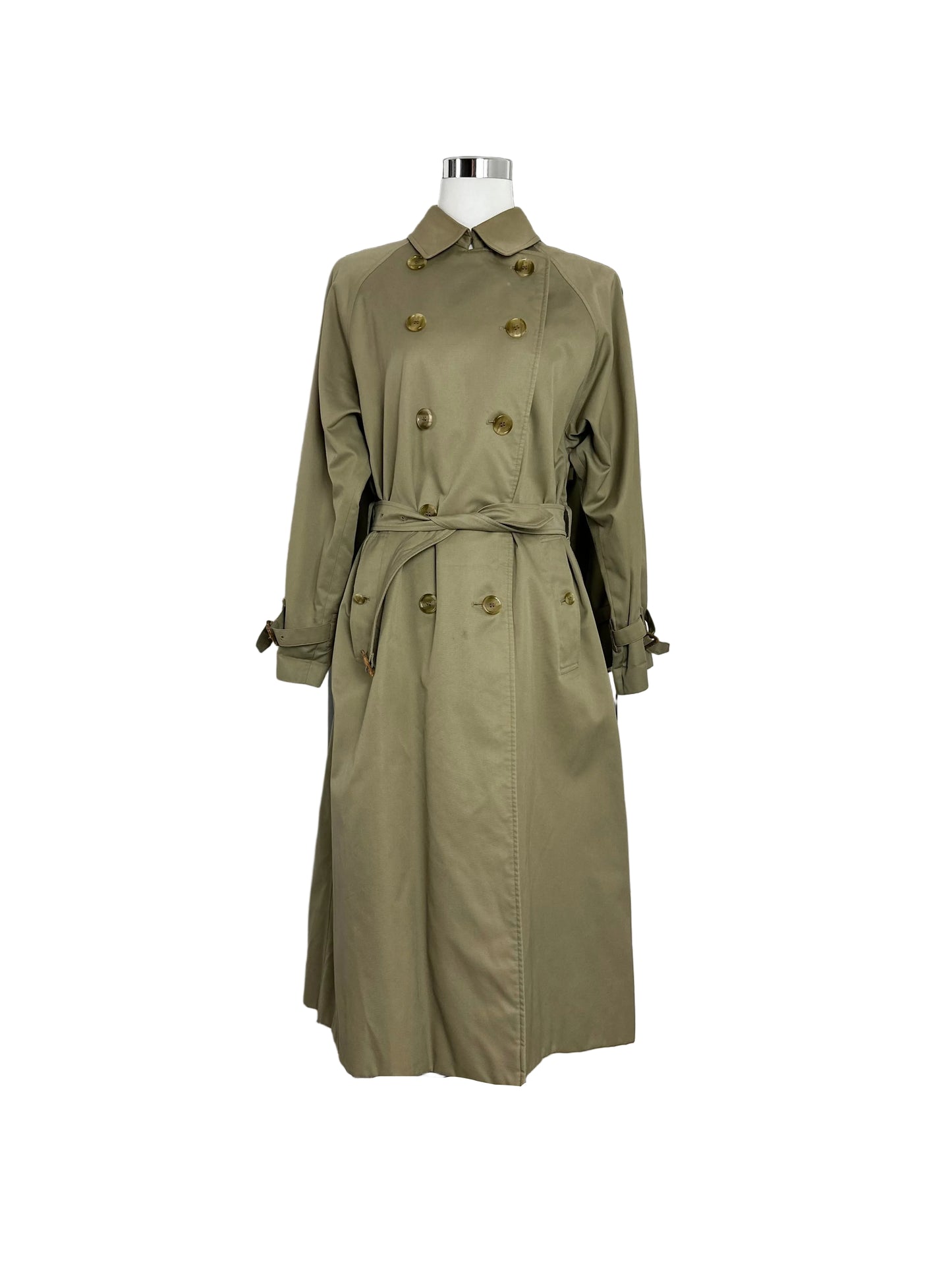 Vintage Burberry Trench Coat Size 10 S