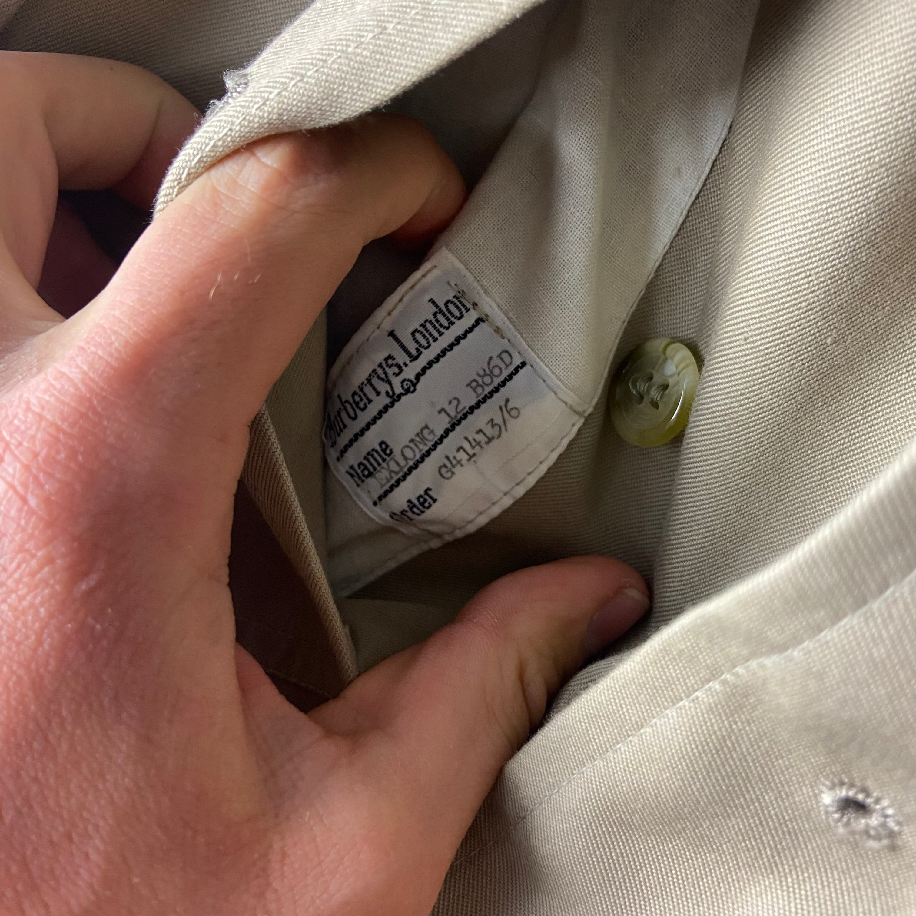 Burberry Trenchcoat Size 12/M