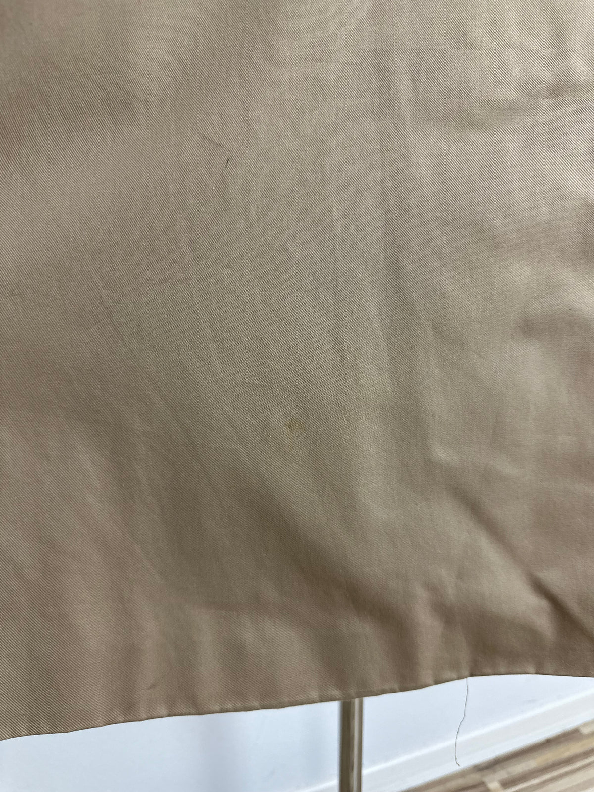 Vintage Burberry Trench Coat Beige Size 16 XL With Lining