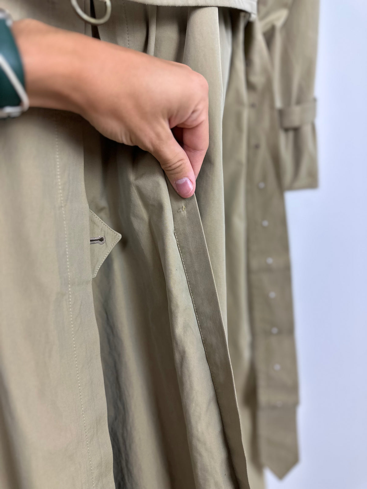 Vintage Burberry Trench Coat Beige Size 60 XXXL