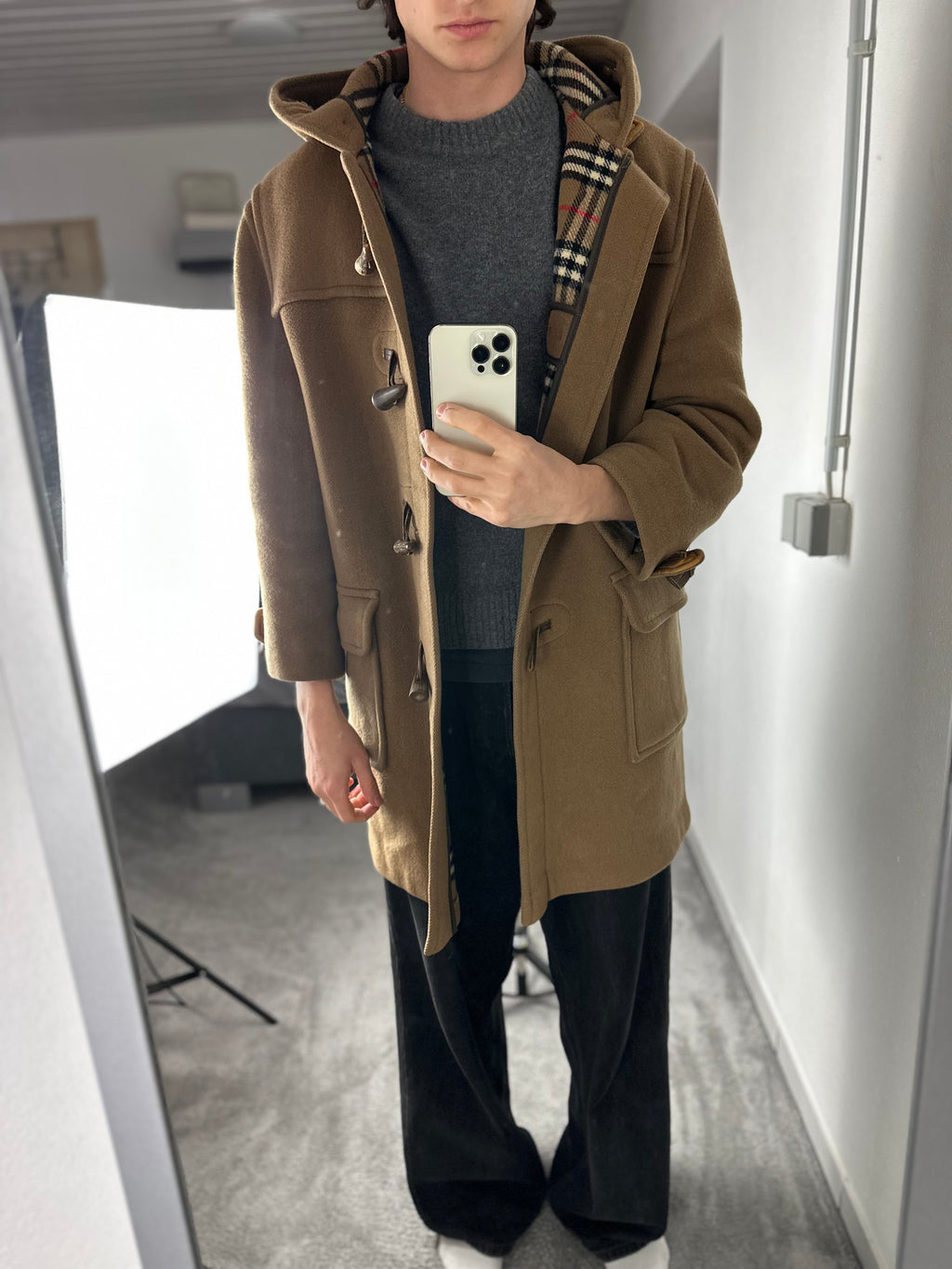 Burberrys Duffle Coat (16/XL)