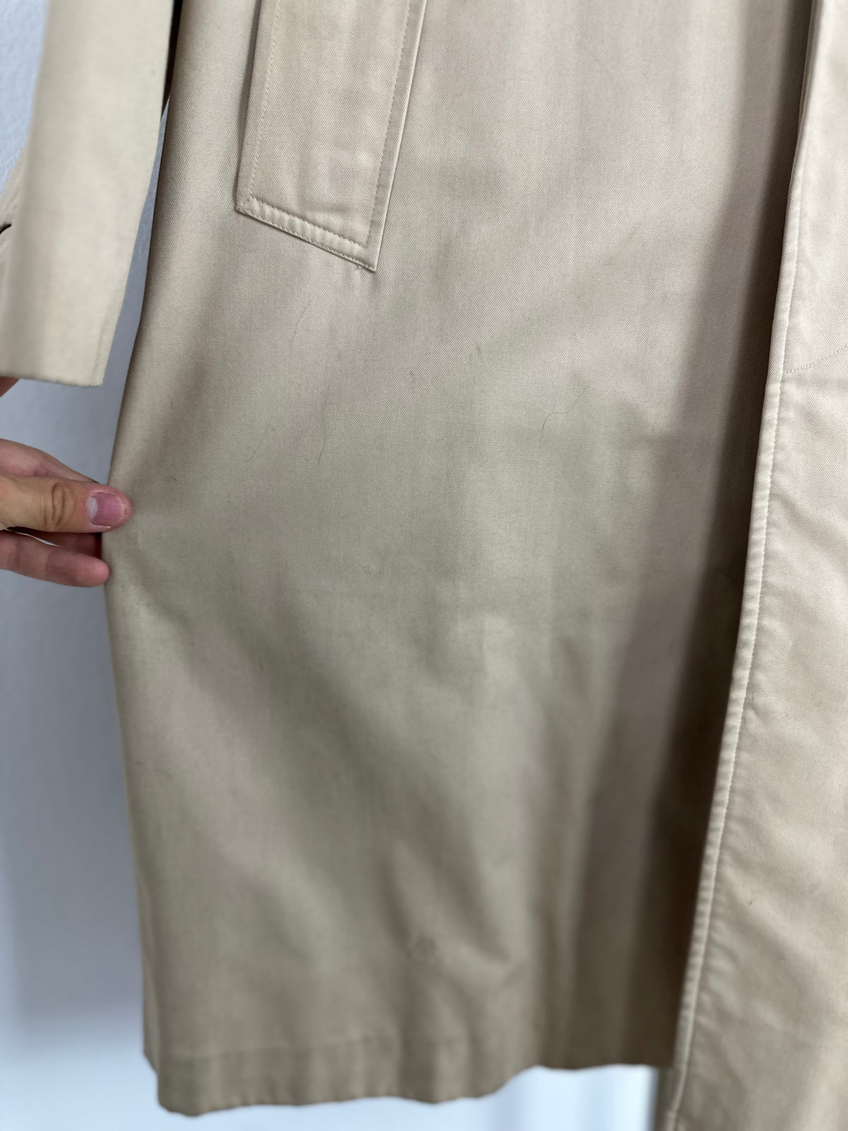 Vintage Burberry Car Coat Beige Size 48 M