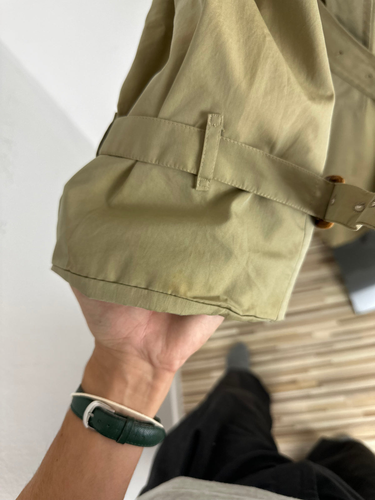 Vintage Burberry Trench Coat Beige Size 60 XXXL