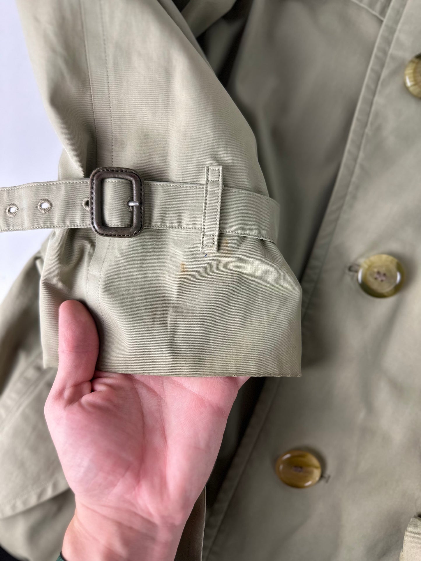 Vintage Burberry Trench Coat Size 48 M