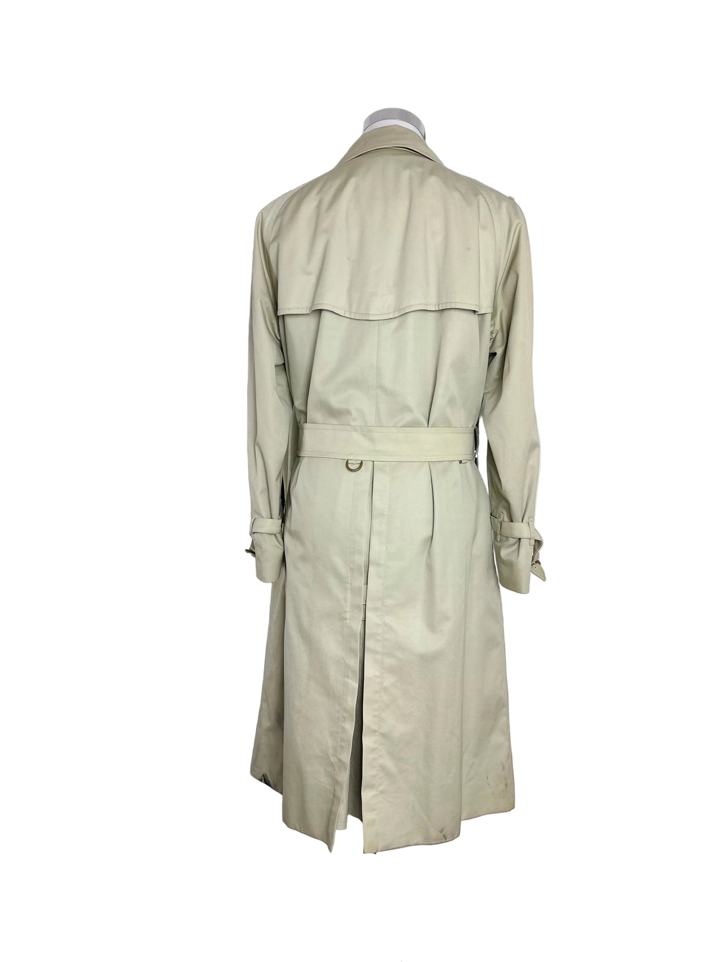 Vintage Burberry Trench Coat Size 48 M