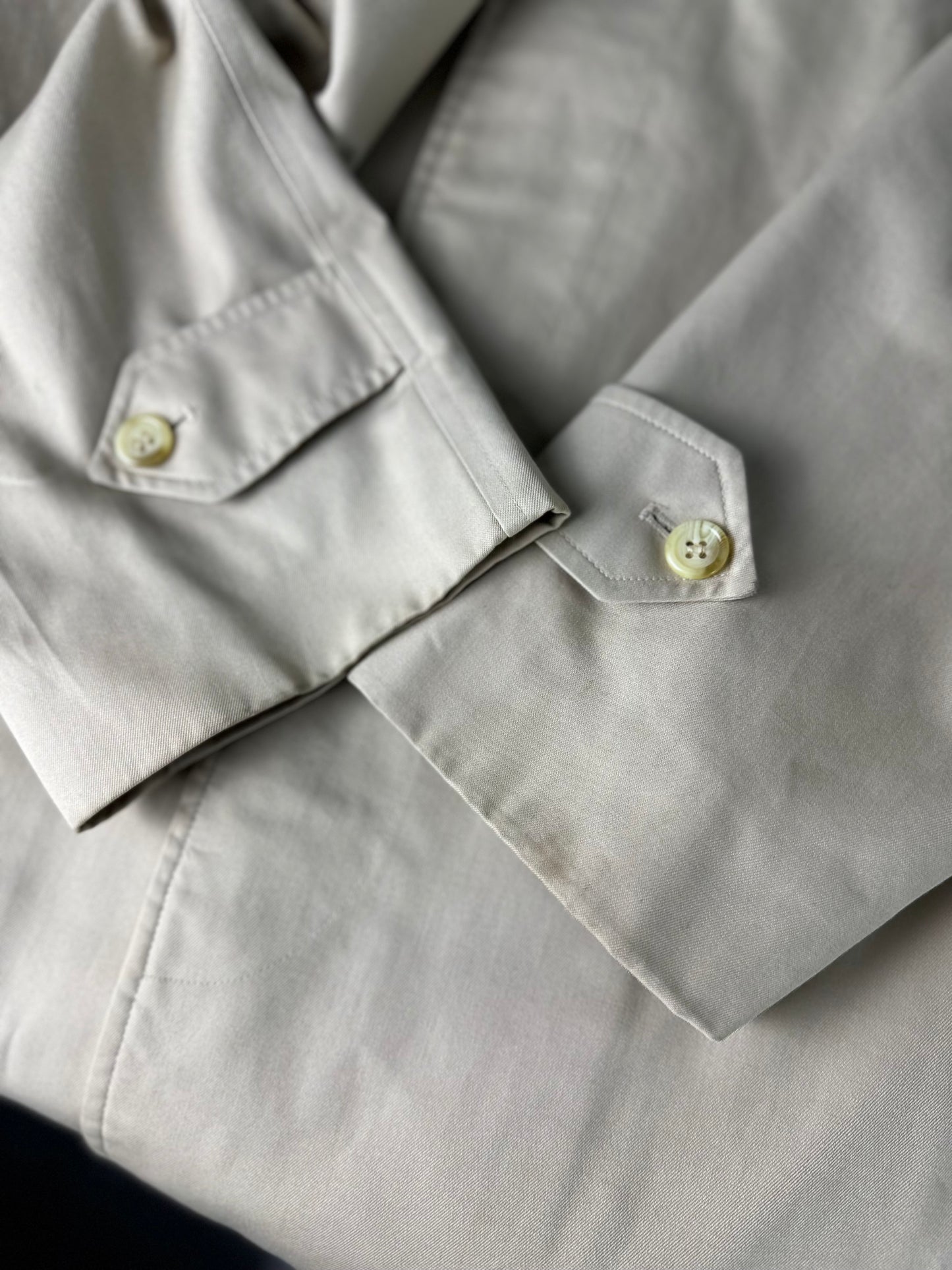 Vintage Burberry Car Coat Size 50 L