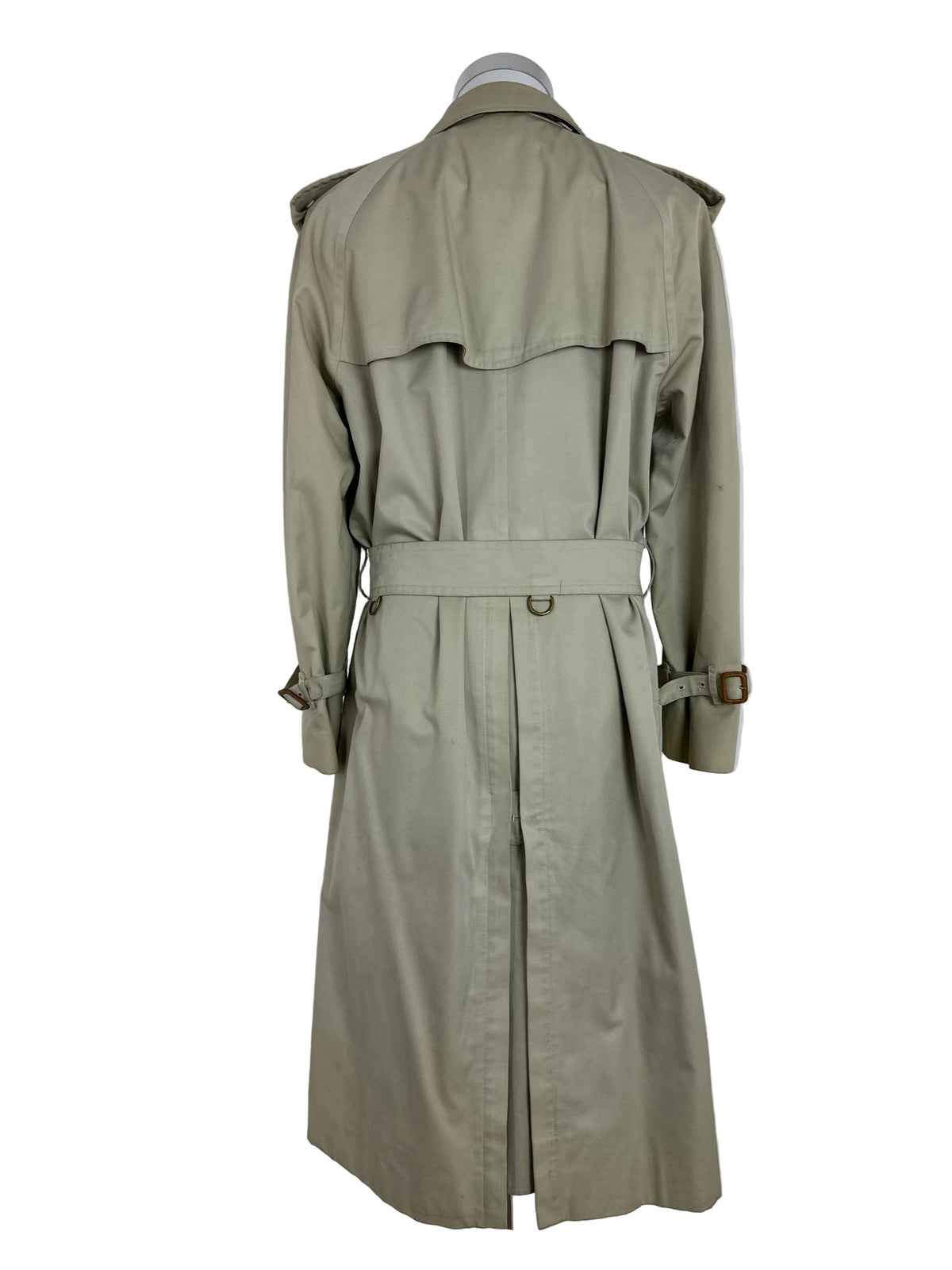 Vintage Burberry Trench Coat Creme Size 50 L