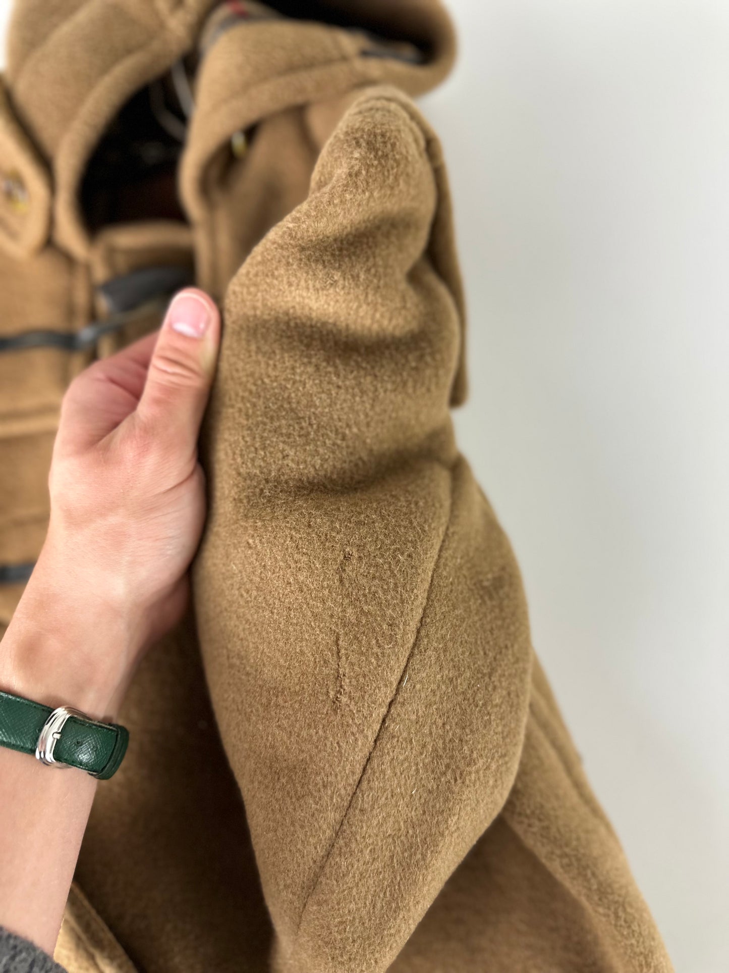 Vintage Burberry Duffle Coat Size 8 XS