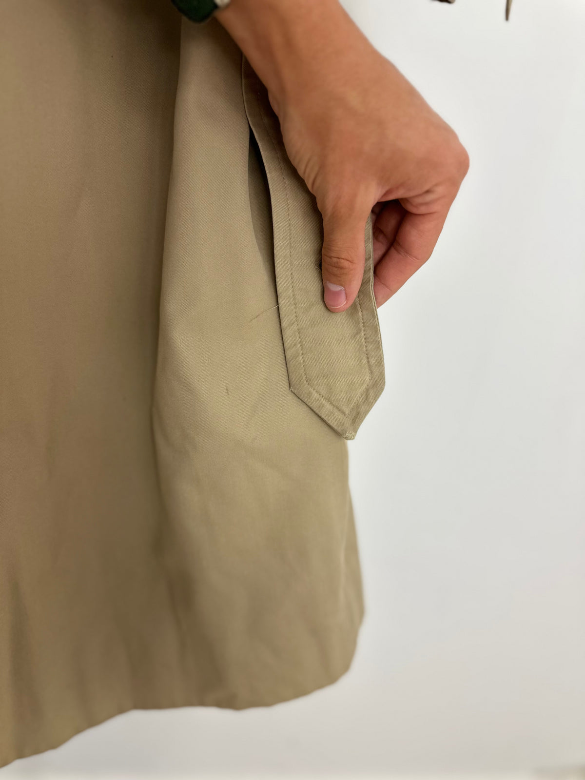 Vintage Burberry Trench Coat Beige Size 48 M