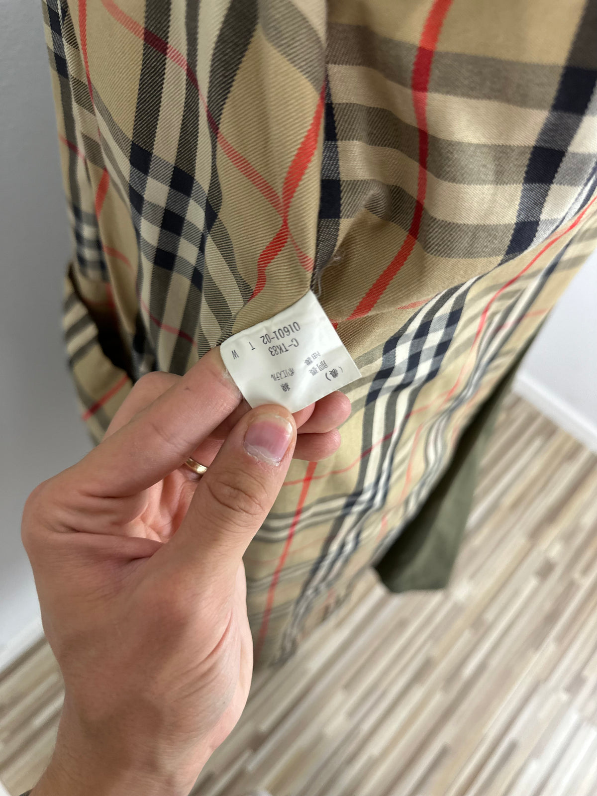 Vintage Burberry Trench Coat Khaki Size 50 L