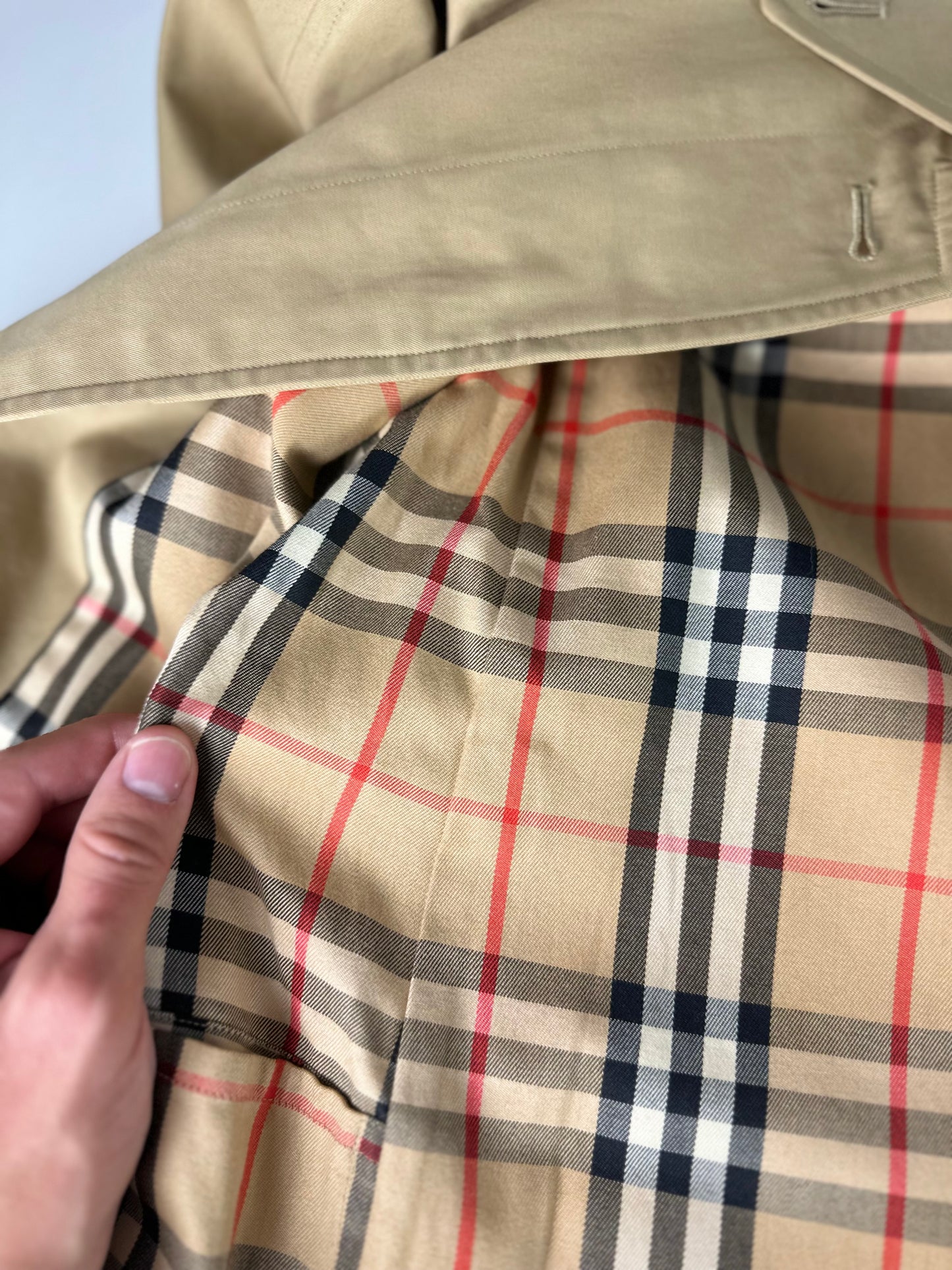 Vintage Burberry Car Coat Size 8 XS