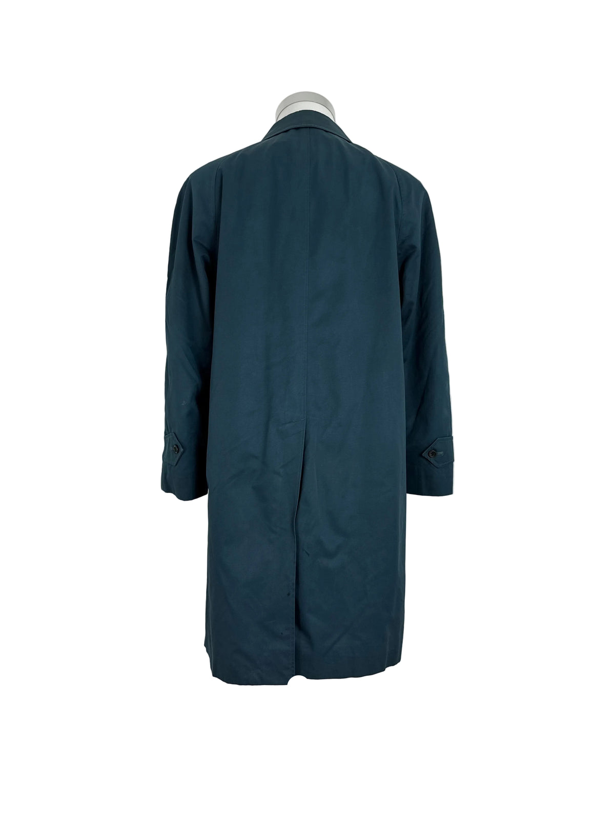 Vintage Burberry Car Coat Navy Size 46 S