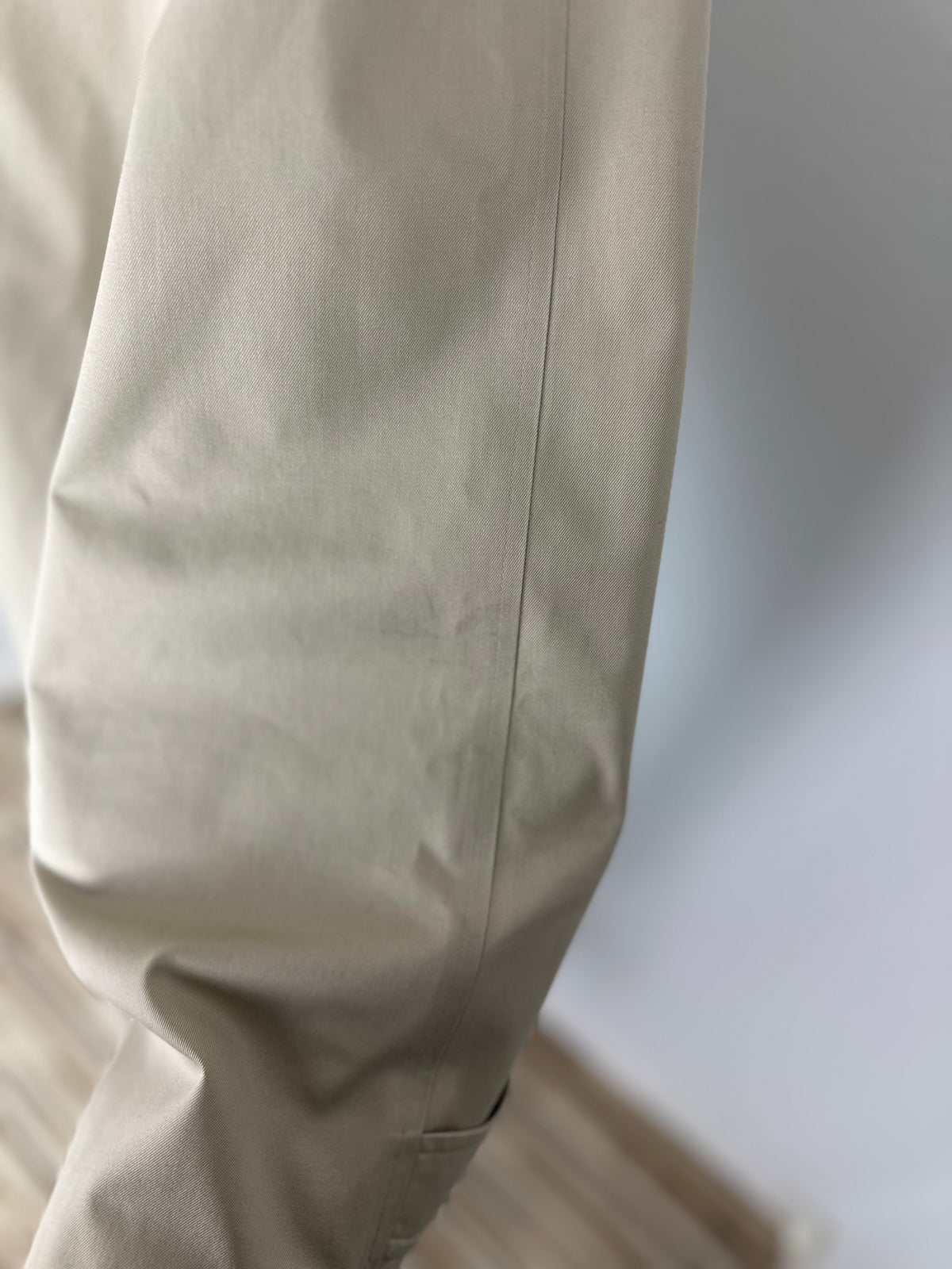 Vintage Burberry Car Coat Creme Size 16 XL