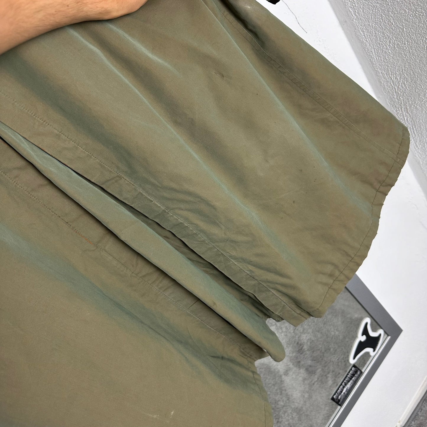 Vintage Burberry Trench Coat Khaki Size 12 M