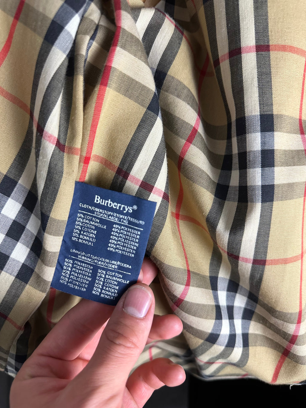 Burberrys Trenchcoat (46/S)