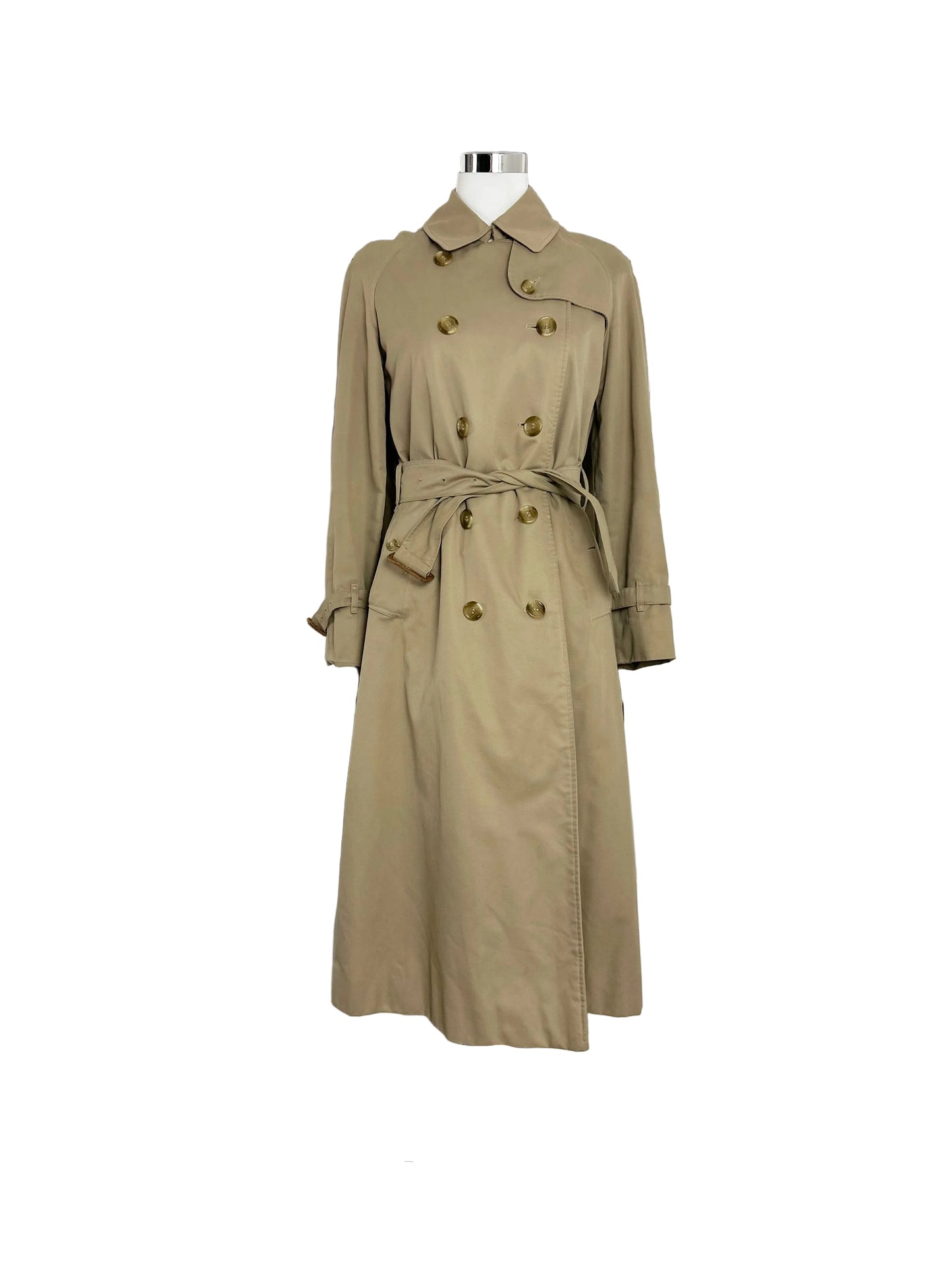 Vintage Burberrys Trench Coat Size 6 XXS With Lining