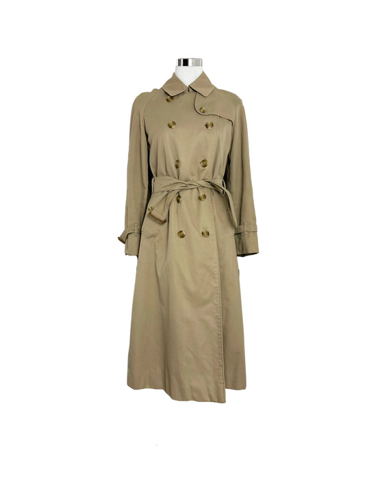Vintage Burberrys Trench Coat Size 6 XXS With Lining