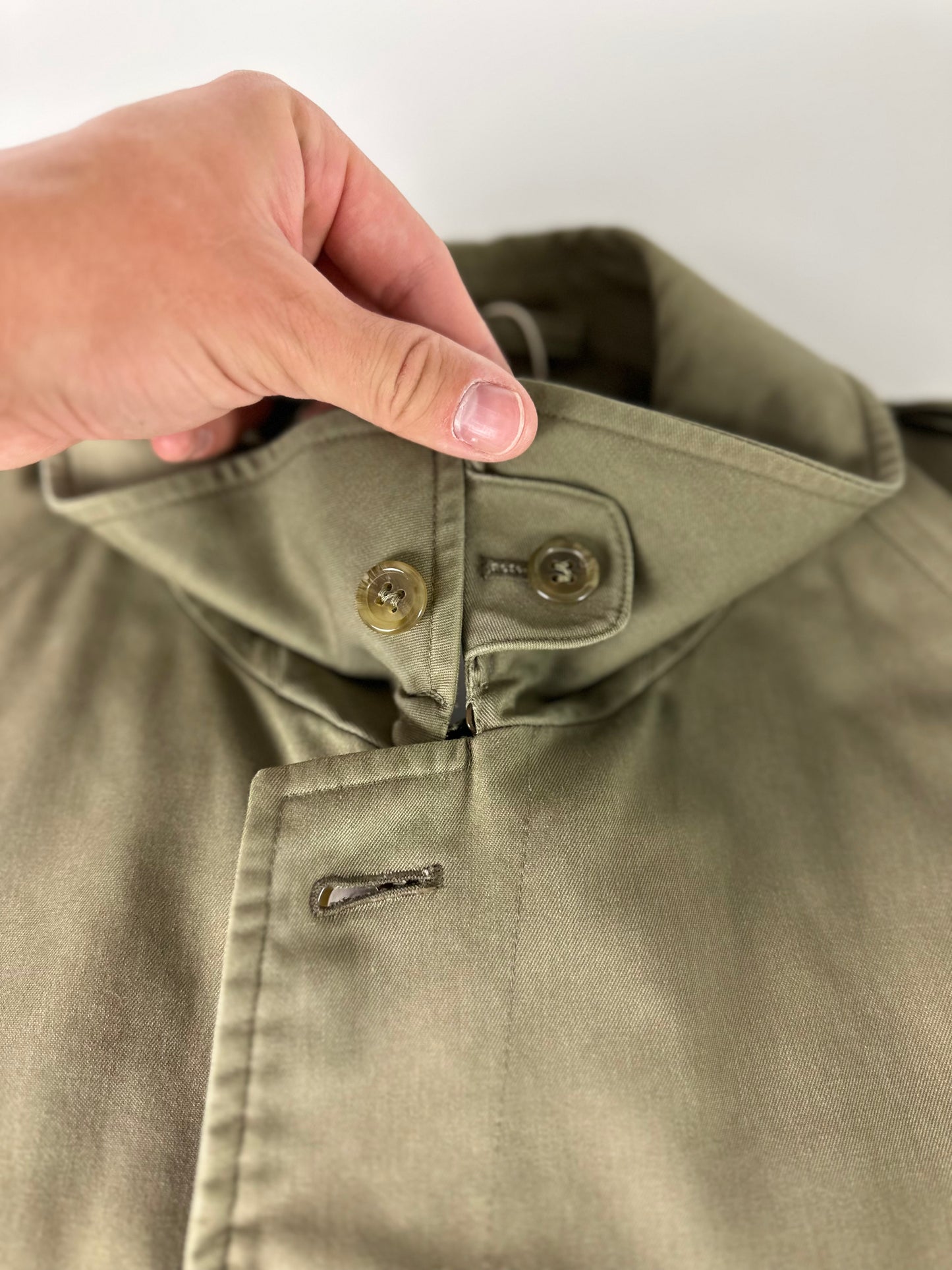 Vintage Burberry Trench Coat Size 48 M