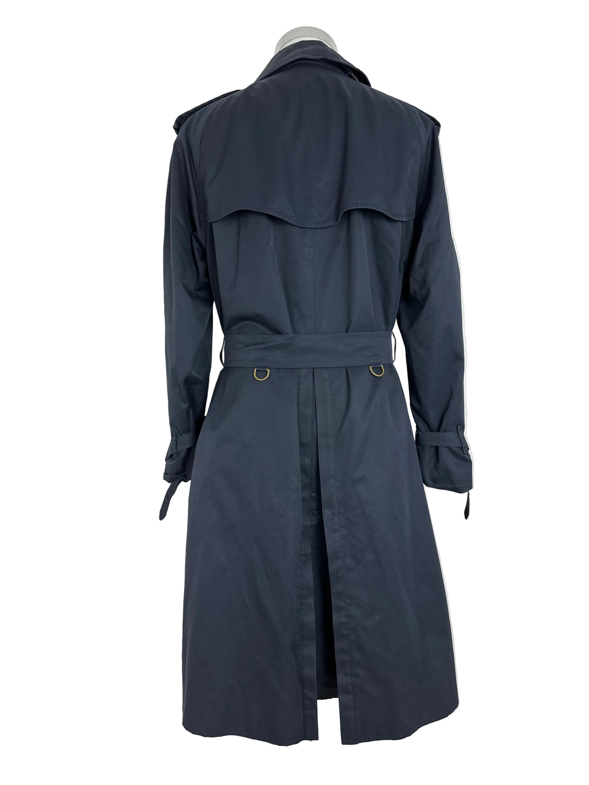 Vintage Burberry Trench Coat Navy Size 50 L