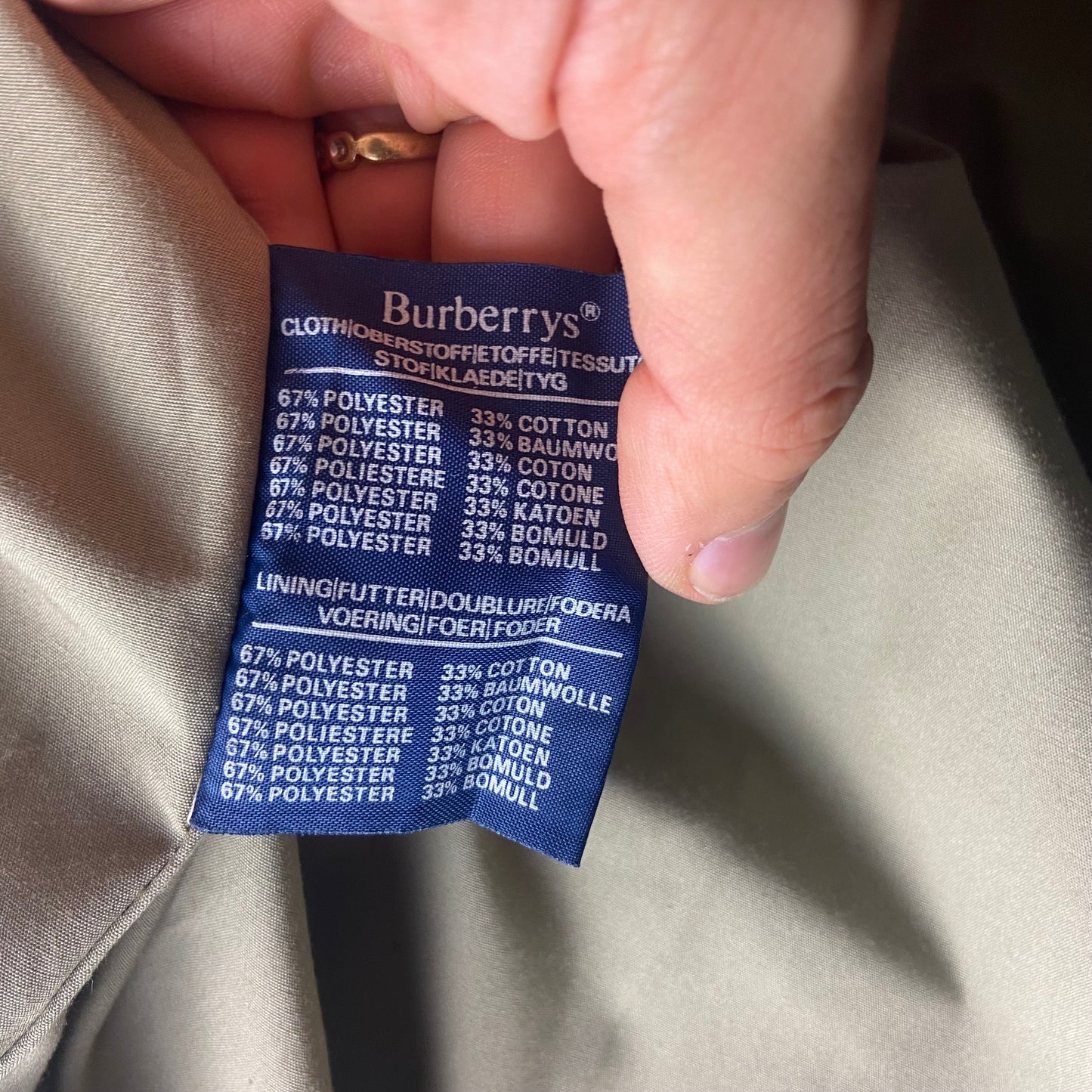 Burberrys Trenchcoat (52/L)