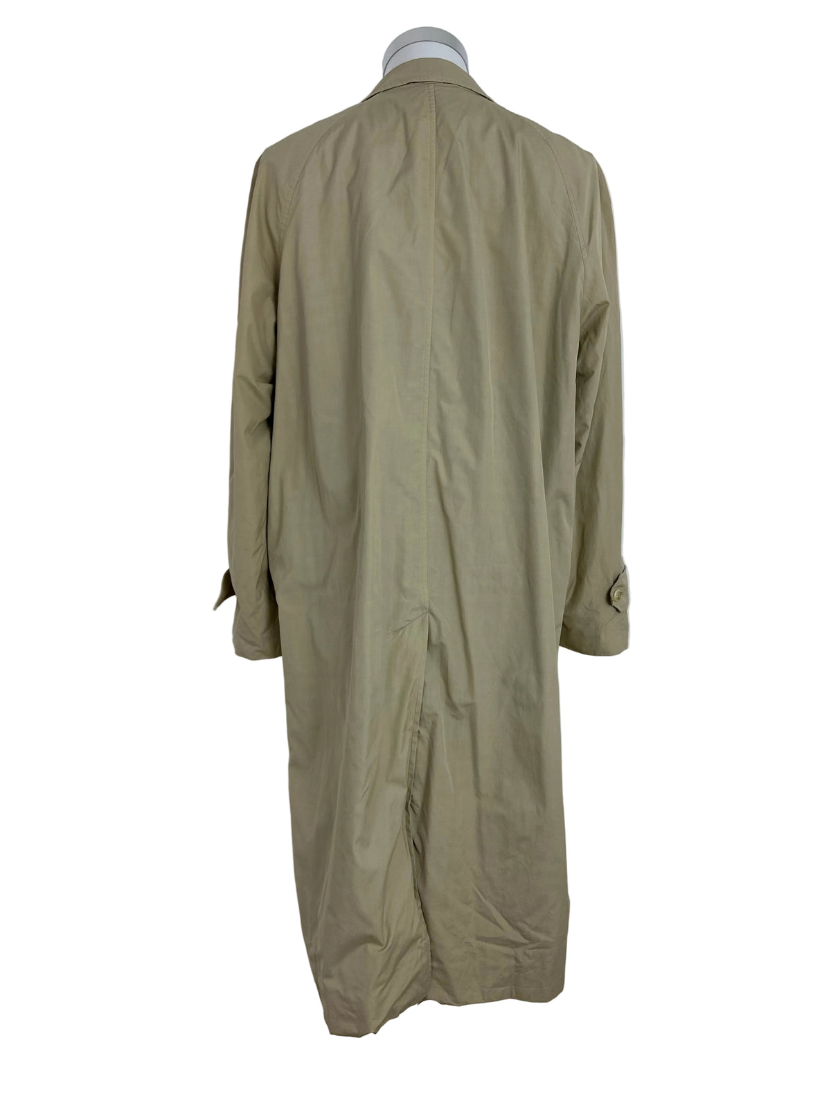 Vintage Burberry Car Coat Creme Size 52 L