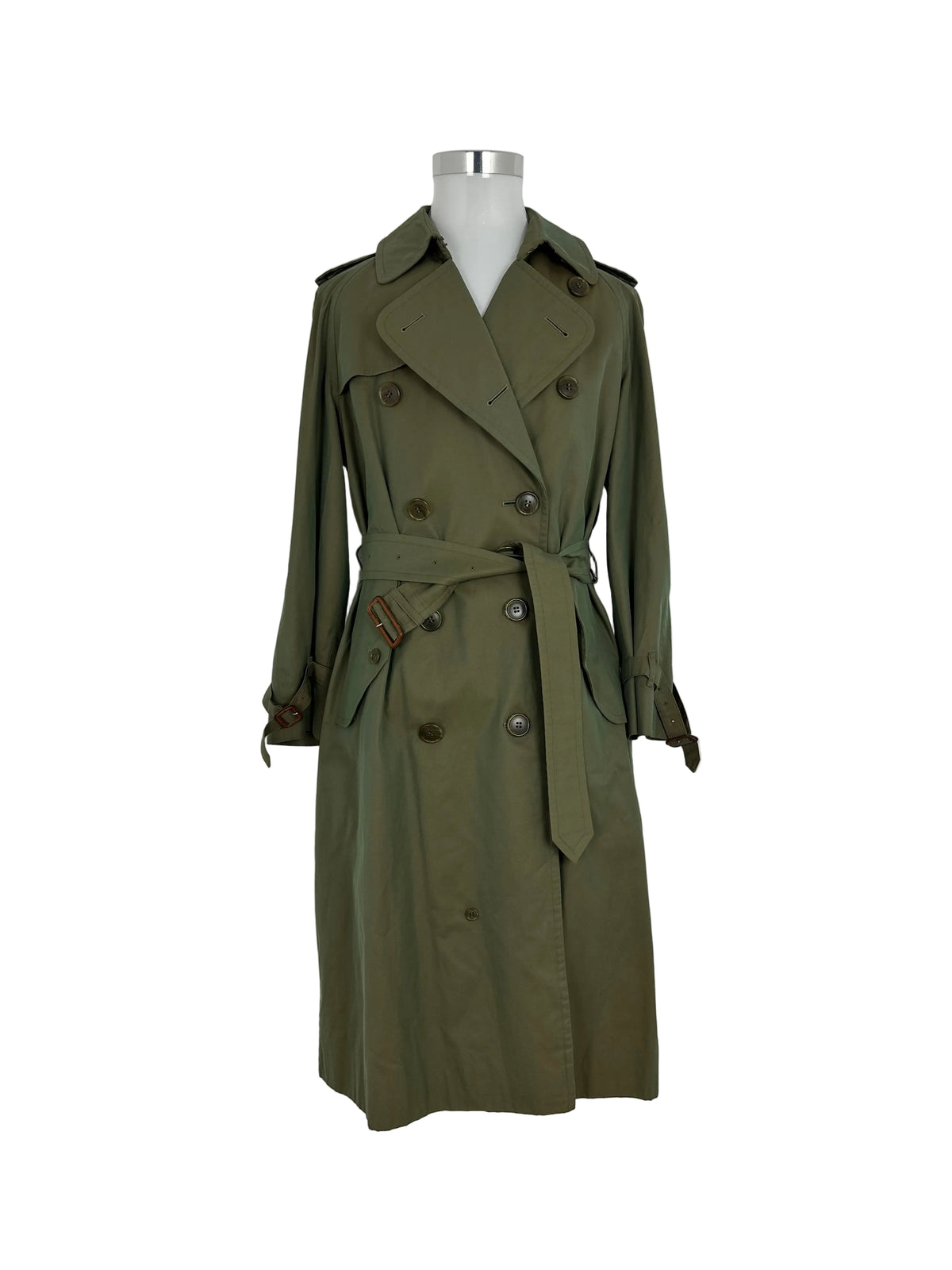 Vintage Burberry Trench Coat Khaki Size 50 L
