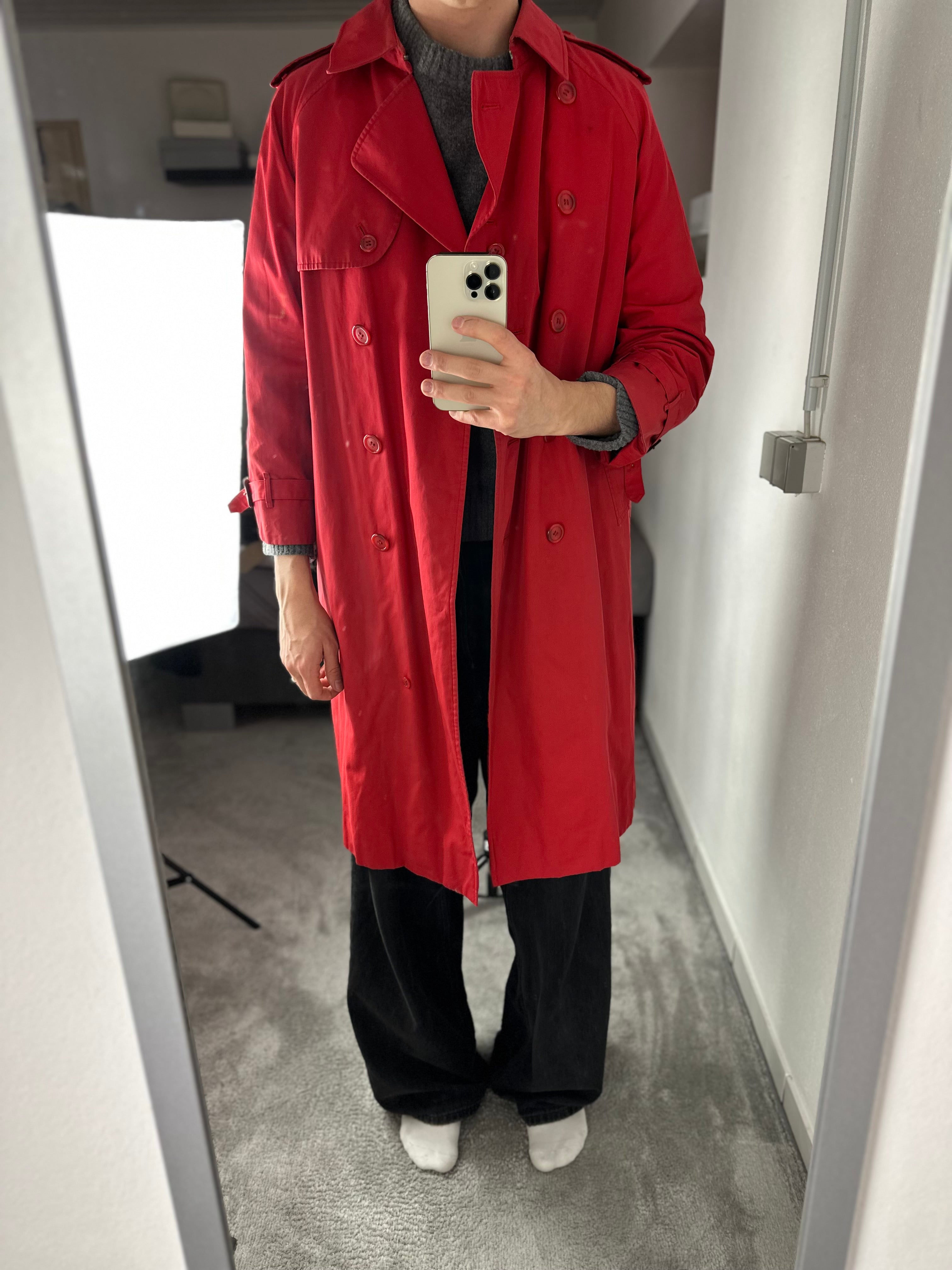 Burberrys Trenchcoat (12/M) including Inlet