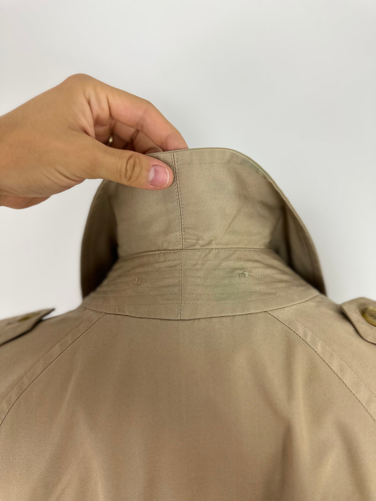 Vintage Burberry Trench Coat Beige Size 50 L
